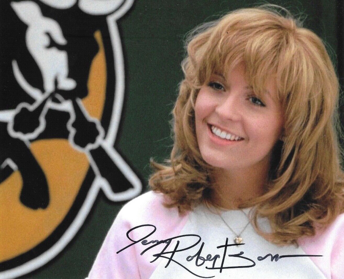 * JENNY ROBERTSON * signed 8x10 Photo Poster painting * BULL DURHAM * COA * 4