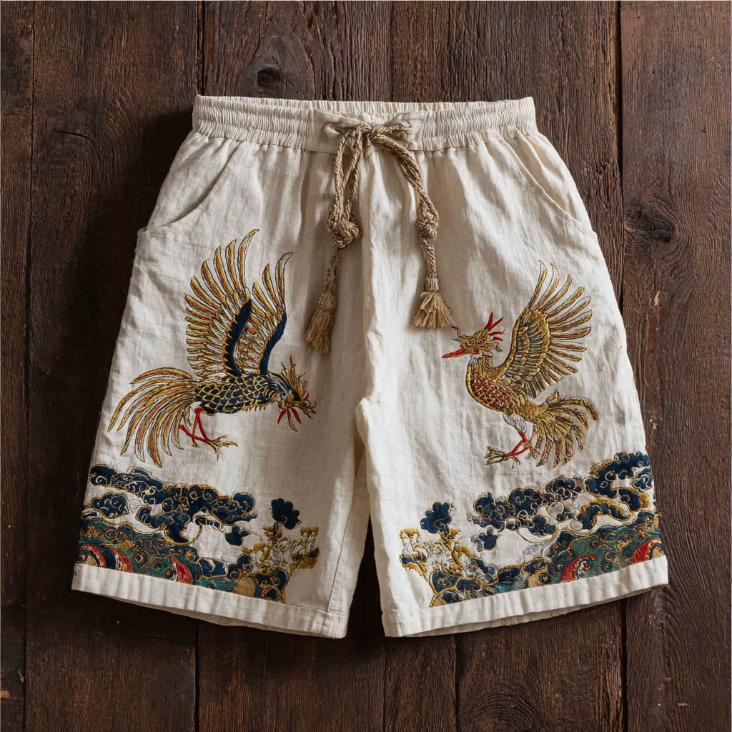 Phoenix Floral Design Universal Shorts elevenforest