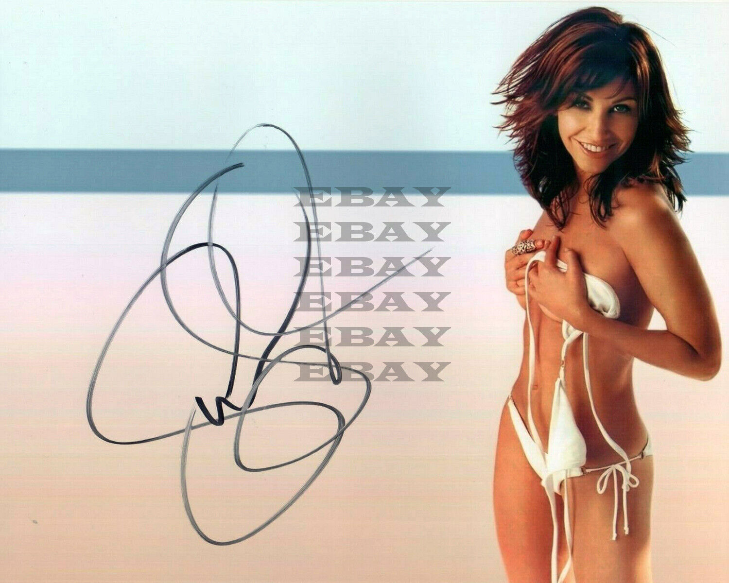 Gina Gershon Autographed Signed 8x10 Photo Poster painting Reprint