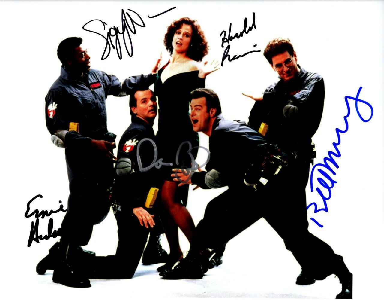 Dan Aykroyd Murray Ramis Hudson Weaver signed 11x14 Photo Poster painting Pic autographed + COA