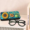 Diamond Painting Sunflower Eyeglasses Case Diamond Art Sunglasses Case