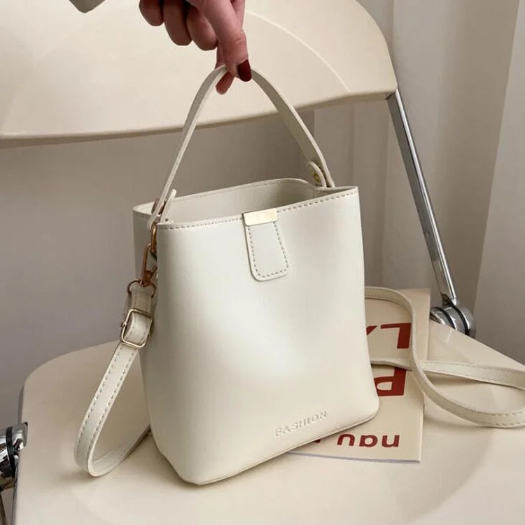 Fashion Ladies Handbags Designer Crossbody Bags For Women Small Bucket Shoulder Bag Pu Leather Travel Messenger Bags