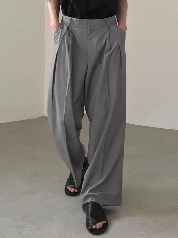 Aonga Men's Casual Loose Wide-leg Pants SKUG90031