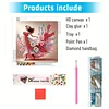 Diamond Painting-DIY Crystal Rhinestone Floral Skirt Girl(Box Packaging)