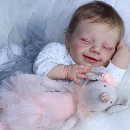  20'' Klein Morgan Reborn Baby Puppen Mädchen Spielzeug (mit Stimm- und Herzmodul) - RSDP-Rebornbabypuppen-Rebornbabypuppen.de®