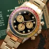 Rolex Yellow Gold Dyatona Rainbow Watch Ref . 116598