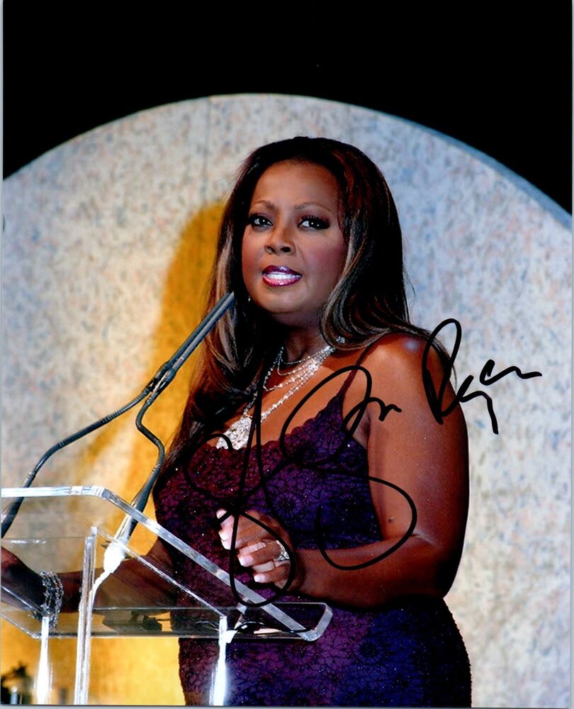 STAR JONES Signed Autographed 'THE VIEW' 8X10 Photo Poster painting A