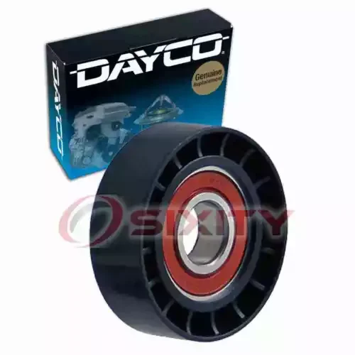 Dronehint Dayco 89550 Drive Belt Idler Pulley for 36384 231550 Engine Bearing Tension gv (For: GMC) Parts