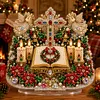 DIY Special Shape Diamond Painting Desk Ornament Xmas Decor Kit