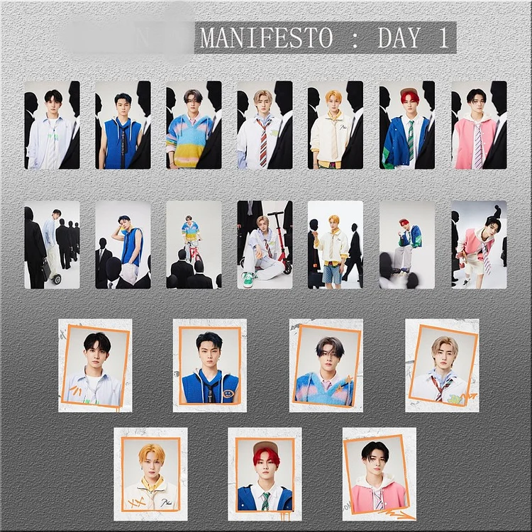 ENHYPEN MANIFESTO: DAY 1 Photo M ver. Photocard