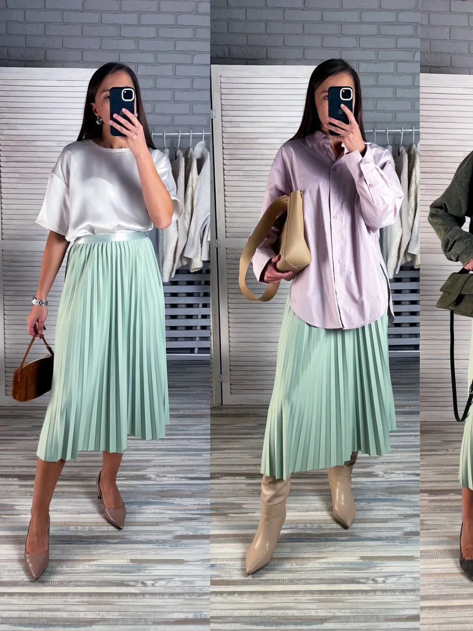 Athvotar Athvotar And Autumn 2025 New 100-Fold Organ Half-Dress Hot Soft Half-Dress Ins