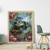 Train-11CT Stamped Cross Stitch 40*55cm/15.75*21.65in