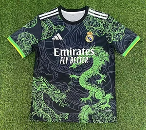 2025/2026 Real Madrid Special Edition Green Football Shirt1:1 Thai Quality