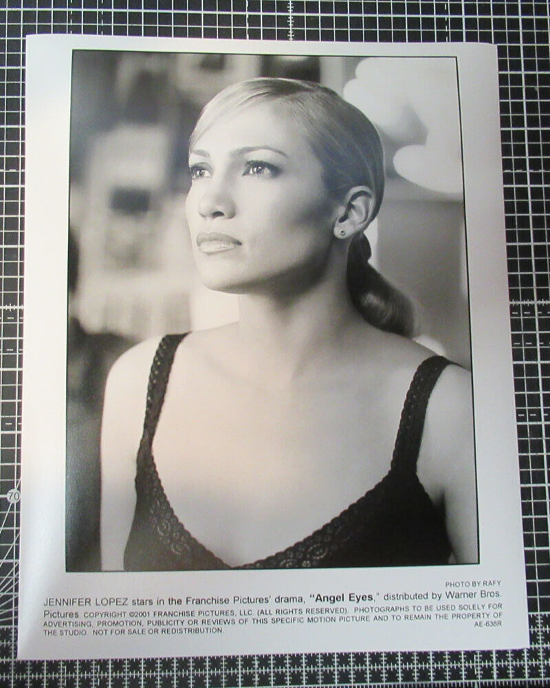 Angel Eyes ORIGINAL press publicity Photo Poster painting 8x10 in Jennifer Lopez Jim Caviezel 16