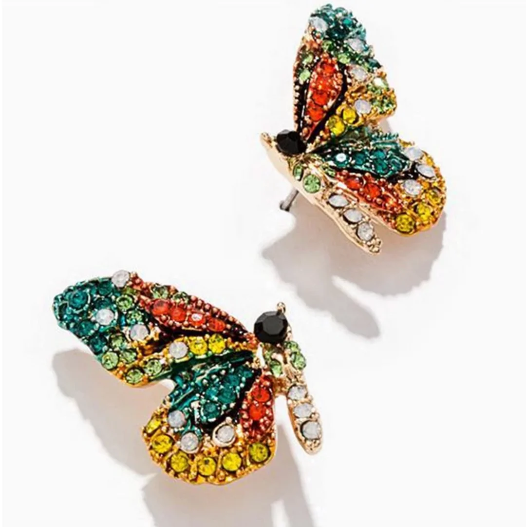 Colorful Butterfly Earrings