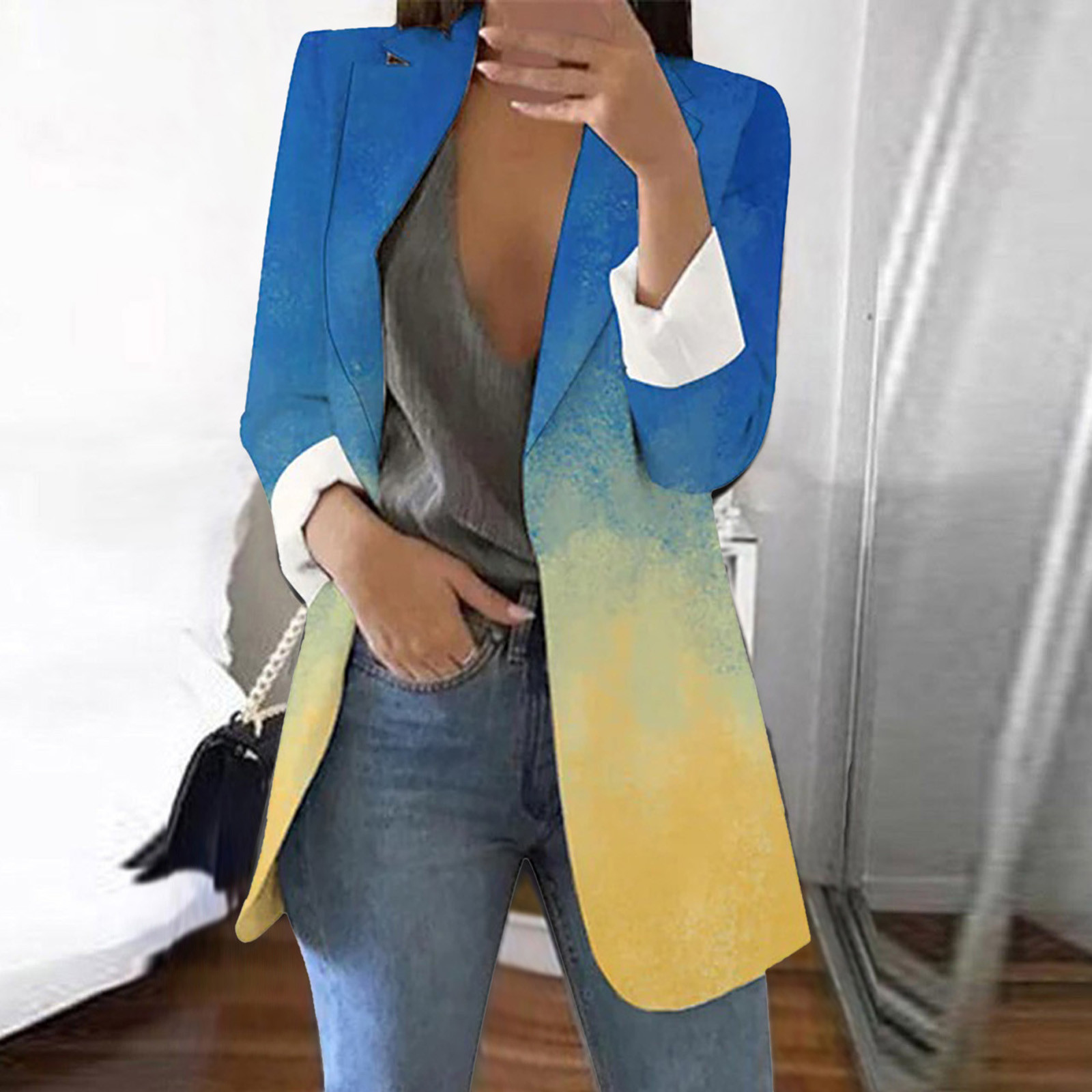 Office Fashion Loose Ladies Business Coat Slim Fit Coat Blazers