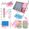 2-in-1 Diamond Art Storage Containers & Line-Up Tray Gift Set, 45 tray boxes+tool set,Upgrade Convex Point Bottom Design for Efficient Crafting DIY Diamond Art Accessories