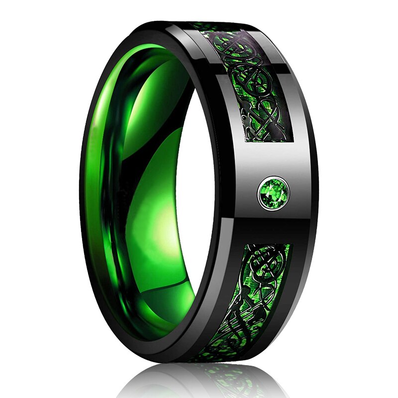 'Green Grass' Rings