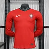 2024 Player Version Long Sleeves Portugal Home Football Jersey 1:1 Thai Quality