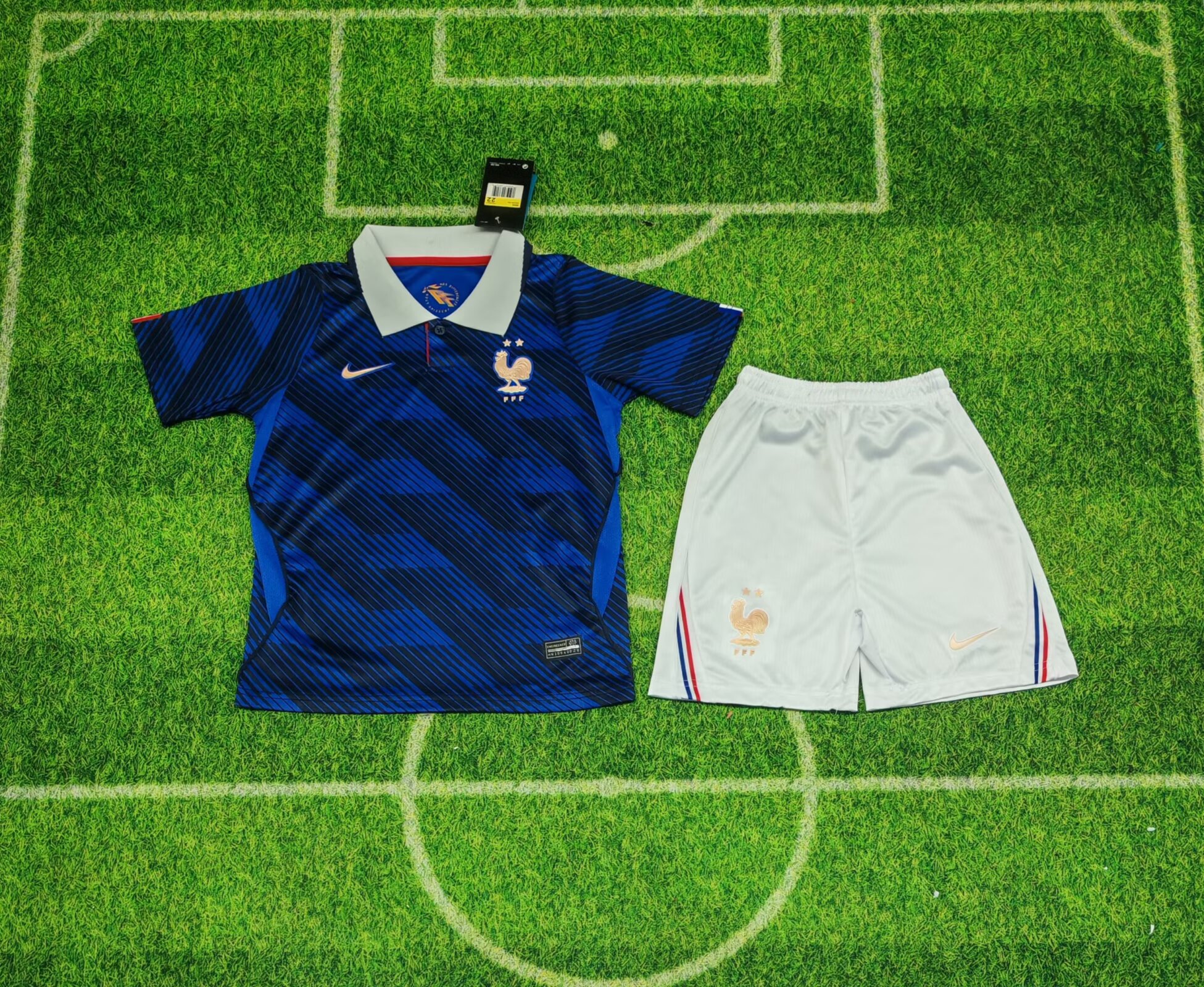 2026 France Home Kids Kit Football Jersey Thai Quality