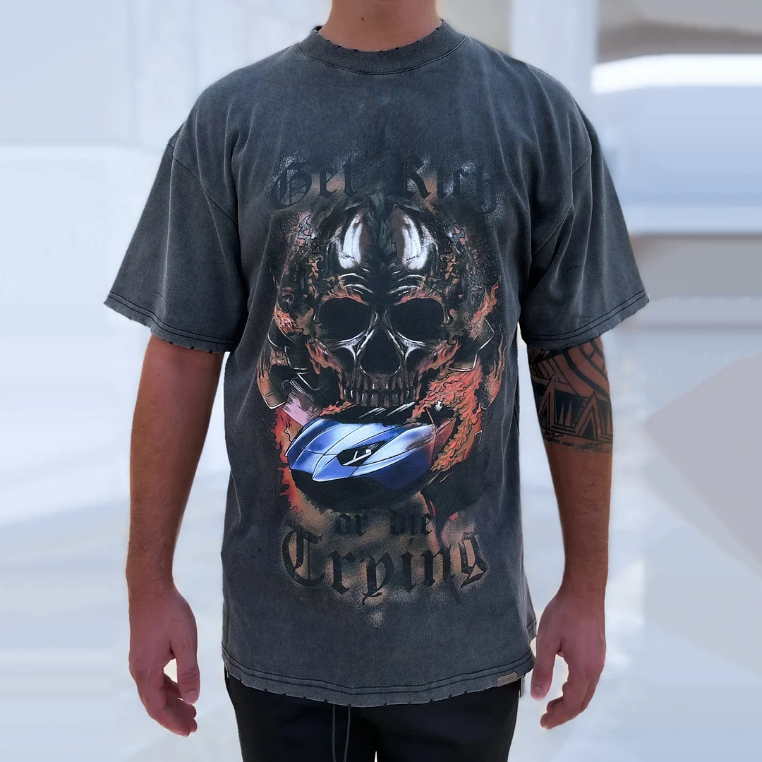 Men's Vintage Get Rich T-Shirt