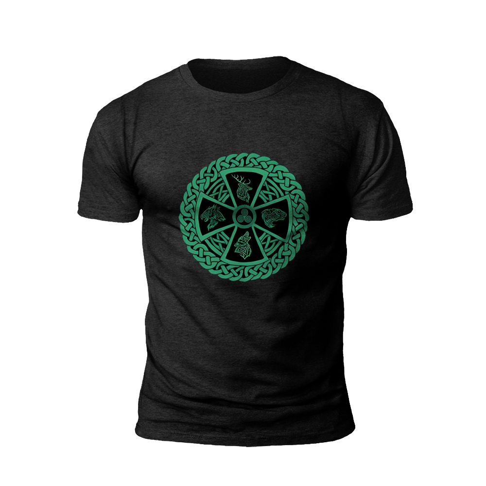 Viking Rune Circle: The Mystical Symbol of Norse Heritage T-shirt
