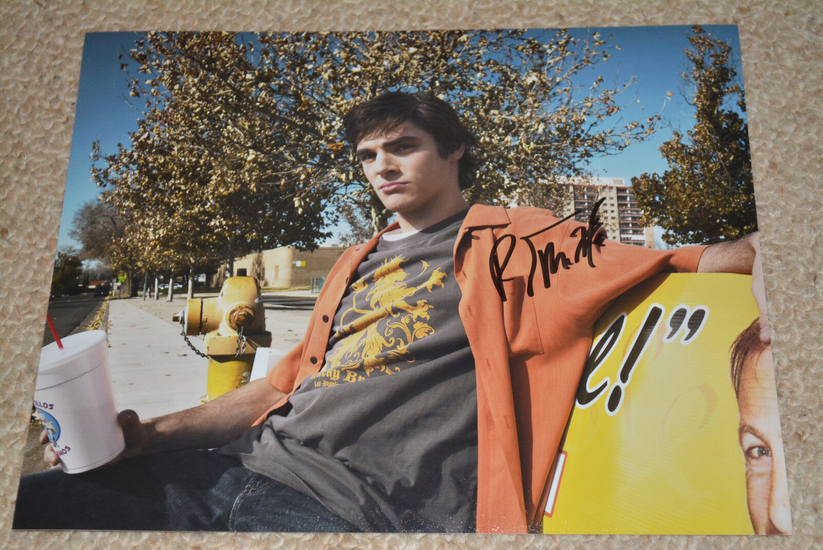 RJ MITTE signed autograph 8x10 20x25cm In Person BREAKING BAD