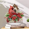 Diamond Painting Acrylic Cardinal  Desktop Decorations Ornaments for Adults Beginner