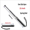 Automatic Telescopic Alloy Safety Baton With Glass Breaker