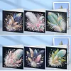 6Pcs plume-bricolage carte de voeux