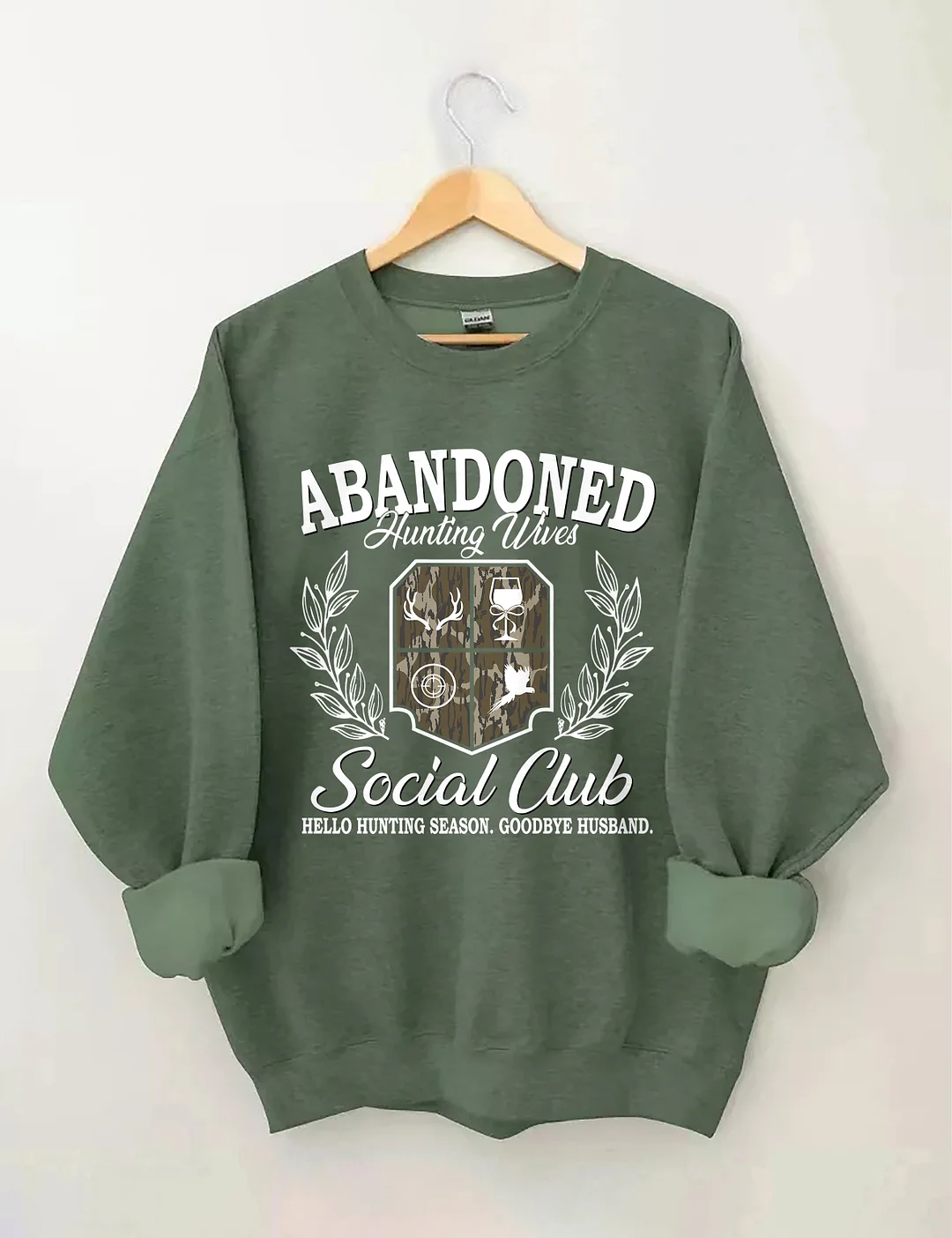 Abandoned Hunting Wife Social Club Sweatshirt
