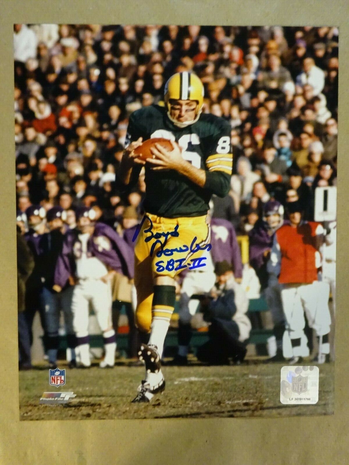 Autographed BOYD DOWLER Signed 8x10 Photo Poster paintinggraph Green Bay Packers