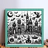 (Multi-Style) Halloween-11CT Stamped Cross Stitch 50*50cm/19.69*19.69in