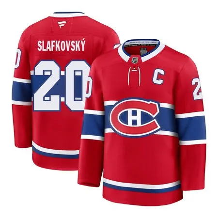 Youth Montreal Canadiens #20 Juraj Slafkovsky  Red Home Jersey