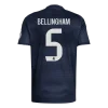 BELLINGHAM #5 Real Madrid Away Soccer Jersey 2025/26