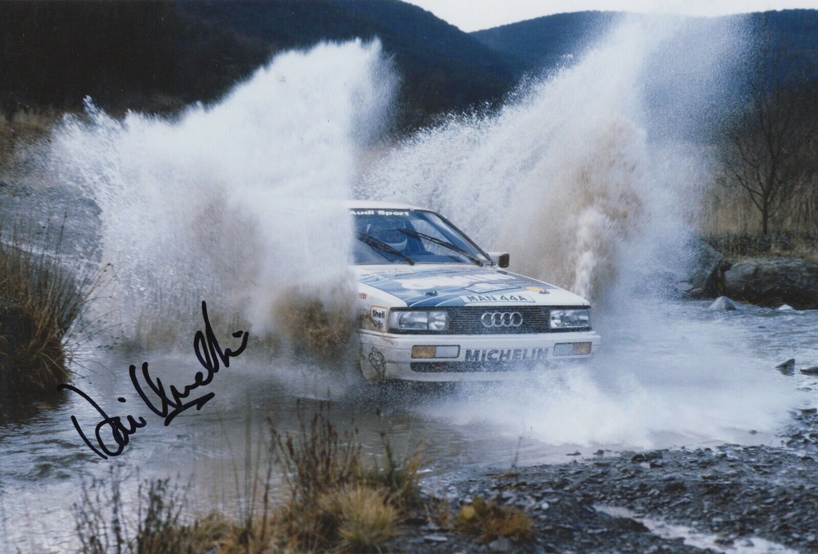 David Llewellin Hand Signed 12x8 Photo Poster painting - Rally Autograph 2.