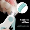 Coupe-ongles &agrave; LED pour Animaux de Compagnie