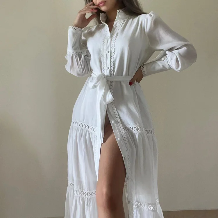 Sexy Slit Slim Dress