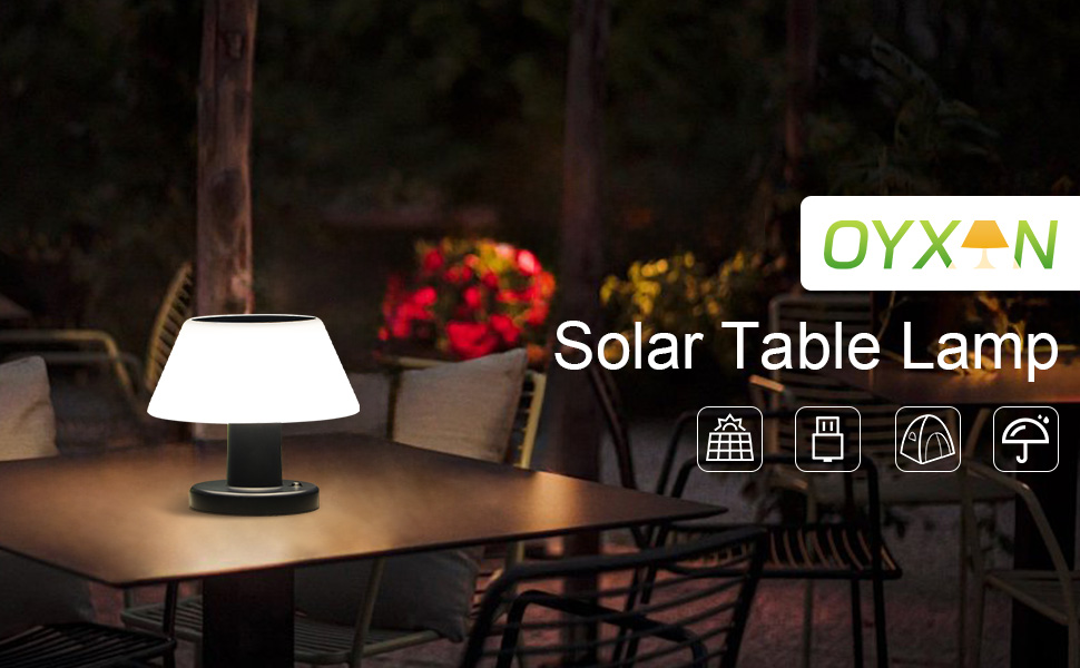 Solar Table Light