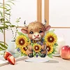 Diamond Painting Decor Acrylic Sunflower Cattle Desk Ornament