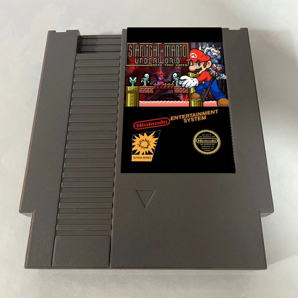Starlight Mario: Underworld NES For Nintendo Entertainment System Console - 8 Bit Game Cartridge