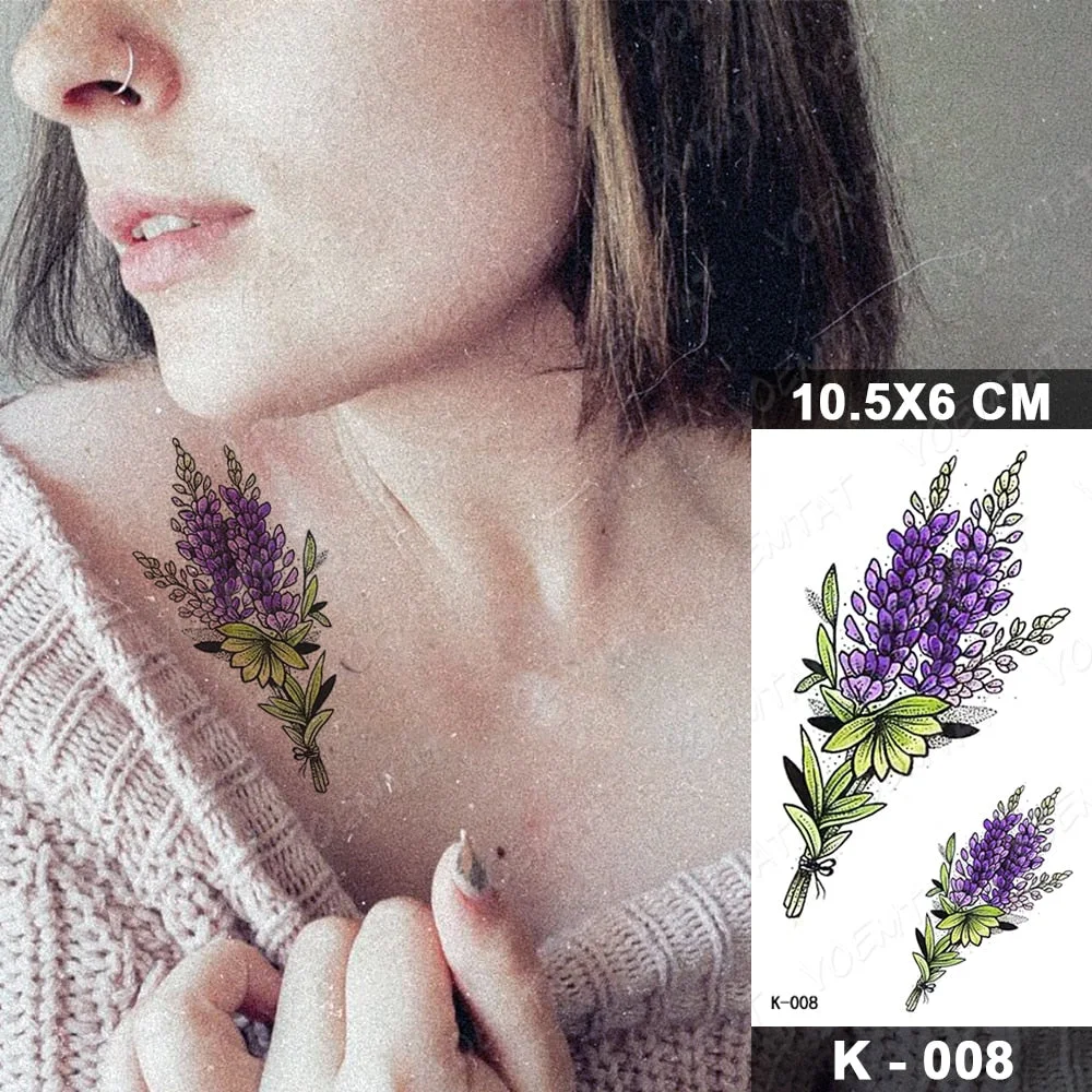 Waterproof Temporary 3d Tattoos sticker on body art color tattoo Cat fake glitter tattoo flash women tattoo for girl