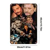 Johnny Hallyday - Vintage Metal Signs - 20*30cm/30*40cm - Music