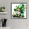 Diamond Painting -DIY Round Drill St. Patrick Day Gnome