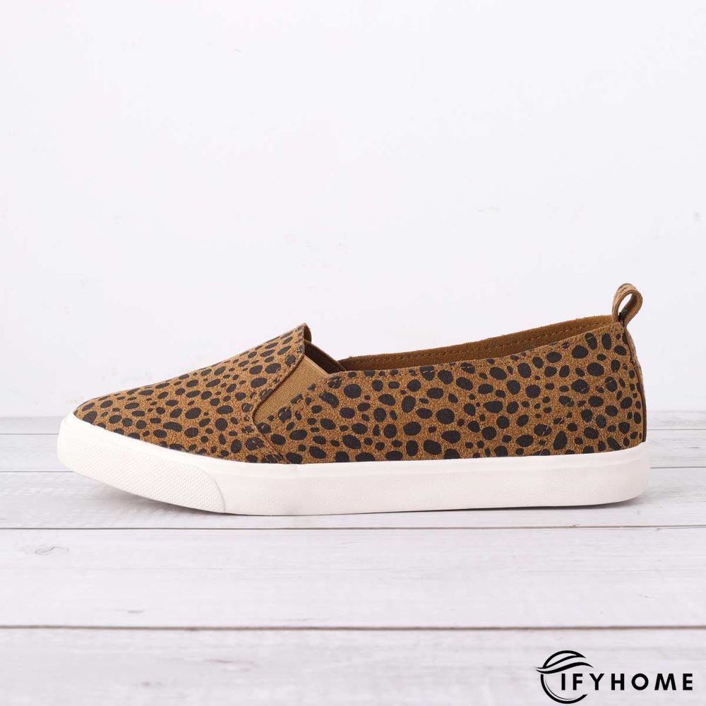 Women Fashion Leopard Loafers All Season Flat Shoes | IFYHOME