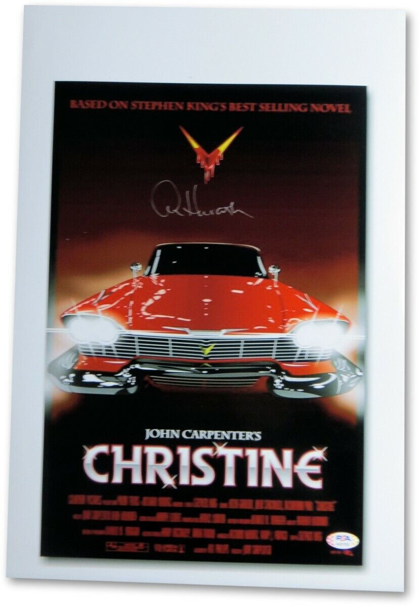 Alan Howarth Signed Autographed 13X19 Photo Poster painting Christine Composer PSA AJ57783