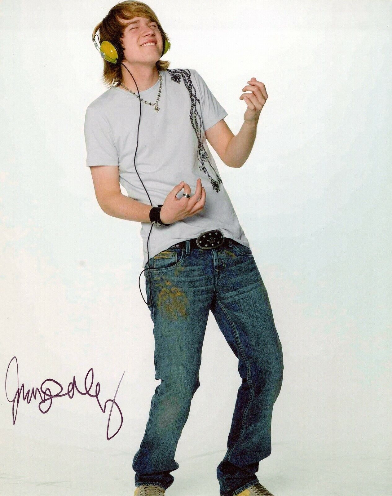 Jason Dolley head shot autographed Photo Poster painting signed 8x10 #1