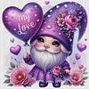 Valentine'S Day Goblin - 11CT Stamped Cross Stitch 40*40cm