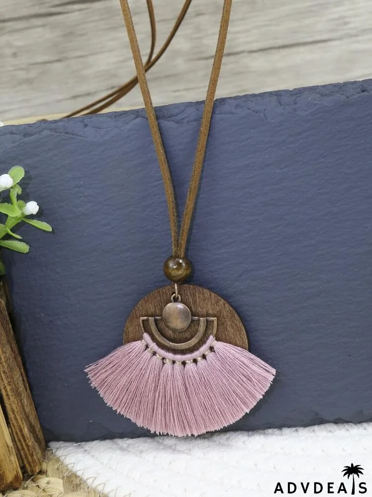 3pcs Tassel Decor Jewelry Set