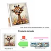 Diamond Painting-DIY Crystal Rhinestone Cartoon Deer